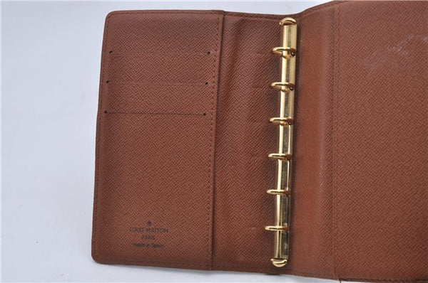 Authentic Louis Vuitton Monogram Agenda PM Day Planner Cover R20005 LV 3569D