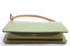 Auth Louis Vuitton Vernis Lexington Hand Bag Pouch Light Green M91011 LV 3571E