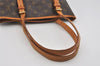 Authentic Louis Vuitton Monogram Bucket GM Shoulder Tote Bag M42236 Junk 3574I