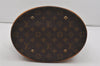Authentic Louis Vuitton Monogram Bucket GM Shoulder Tote Bag M42236 Junk 3574I