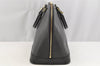 Authentic Louis Vuitton Epi Alma PM Hand Bag Black M40302 LV 3575I