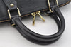 Authentic Louis Vuitton Epi Alma PM Hand Bag Black M40302 LV 3575I