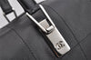 Authentic CHANEL Caviar Skin Chocolate Bar Hand Tote Bag Black 3577I