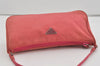 Authentic PRADA Vintage Nylon Tessuto Hand Bag Pouch Purse Pink 3578I