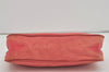 Authentic PRADA Vintage Nylon Tessuto Hand Bag Pouch Purse Pink 3578I