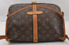 Authentic Louis Vuitton Monogram Saumur 30 Shoulder Cross Bag M42256 LV 3579I