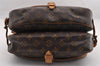 Authentic Louis Vuitton Monogram Saumur 30 Shoulder Cross Bag M42256 LV 3579I