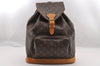 Authentic Louis Vuitton Monogram Montsouris GM Backpack M51135 LV 3580I
