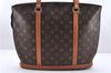 Authentic Louis Vuitton Monogram Babylone Shoulder Tote Bag M51102 LV 3581E