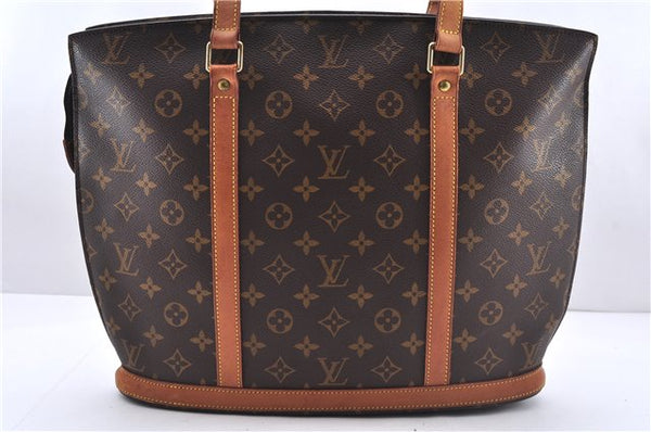 Authentic Louis Vuitton Monogram Babylone Shoulder Tote Bag M51102 LV 3581E