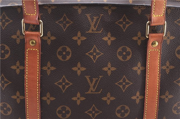 Authentic Louis Vuitton Monogram Babylone Shoulder Tote Bag M51102 LV 3581E