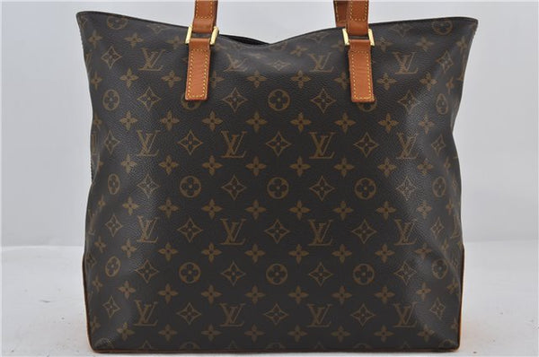 Authentic Louis Vuitton Monogram Cabas Mezzo Tote Bag Purse M51151 LV 3582E