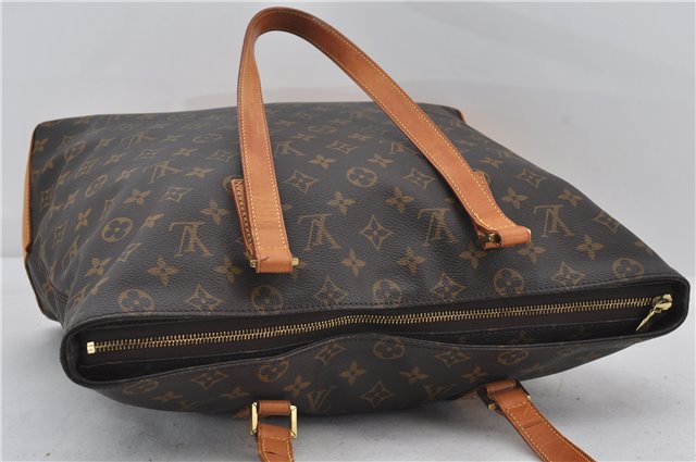 Authentic Louis Vuitton Monogram Cabas Mezzo Tote Bag Purse M51151 LV 3582E