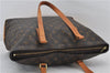 Authentic Louis Vuitton Monogram Cabas Mezzo Tote Bag Purse M51151 LV 3582E