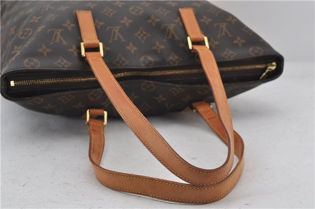 Authentic Louis Vuitton Monogram Cabas Mezzo Tote Bag Purse M51151 LV 3582E
