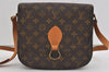 Authentic Louis Vuitton Monogram Saint Cloud GM M51242 Shoulder Cross Bag 3582I