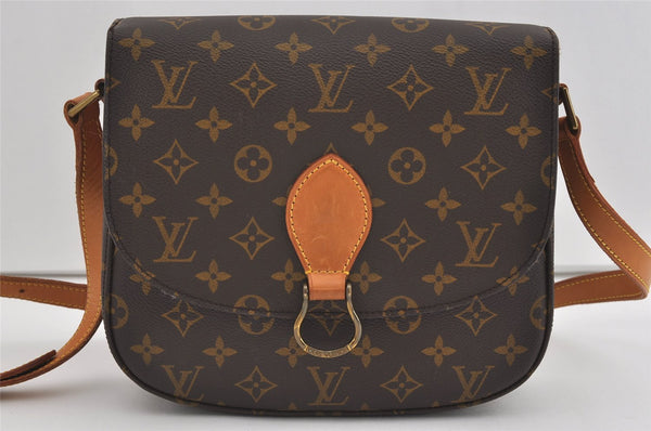 Authentic Louis Vuitton Monogram Saint Cloud GM M51242 Shoulder Cross Bag 3582I