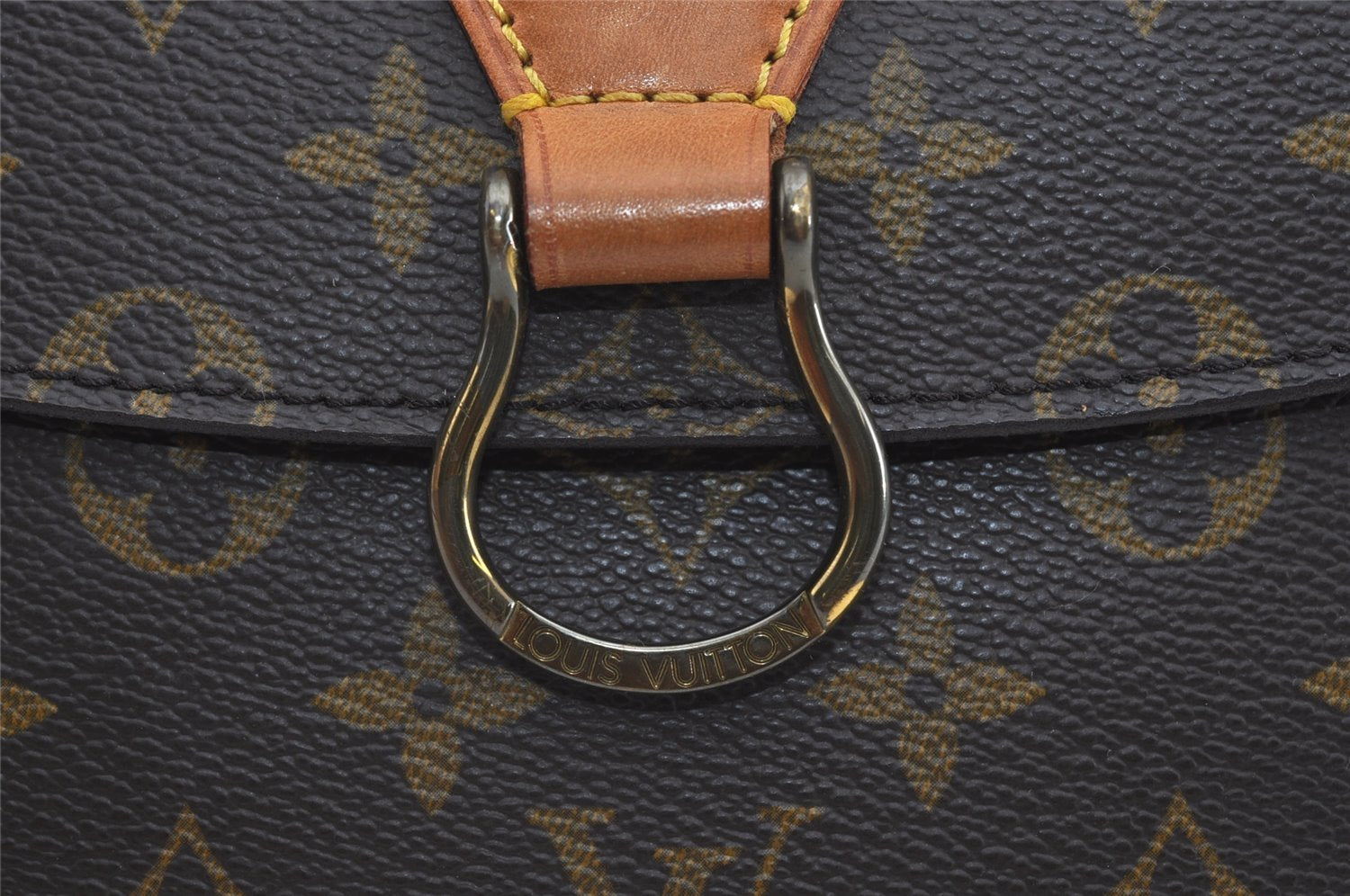 Authentic Louis Vuitton Monogram Saint Cloud GM M51242 Shoulder Cross Bag 3582I