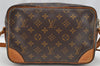 Authentic Louis Vuitton Monogram Trocadero 27 Shoulder Cross Bag M51274 LV 3583I