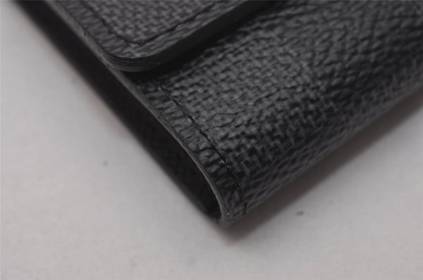 Authentic Louis Vuitton Damier Graphite Multicles 6 Key Case M62662 LV 3585I