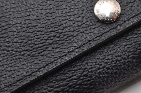 Authentic Louis Vuitton Damier Graphite Multicles 6 Key Case M62662 LV 3585I
