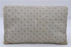 Authentic GUCCI Centennial Line Clutch Bag GG PVC Leather Ivory 3586C