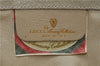 Authentic GUCCI Centennial Line Clutch Bag GG PVC Leather Ivory 3586C