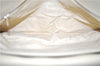 Authentic GUCCI Centennial Line Clutch Bag GG PVC Leather Ivory 3586C