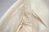 Authentic GUCCI Centennial Line Clutch Bag GG PVC Leather Ivory 3586C