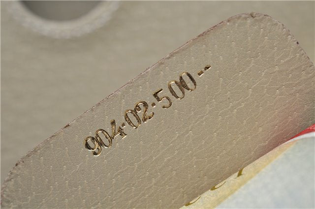 Authentic GUCCI Centennial Line Clutch Bag GG PVC Leather Ivory 3586C