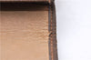 Authentic GUCCI Web Sherry Line Clutch Bag GG PVC Leather Brown 3588C