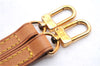Authentic Louis Vuitton Leather Shoulder Strap Beige 46.9" LV 3596E
