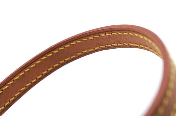 Authentic Louis Vuitton Leather Shoulder Strap Beige 46.9" LV 3596E