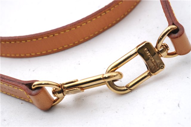 Authentic Louis Vuitton Leather Shoulder Strap Beige 39