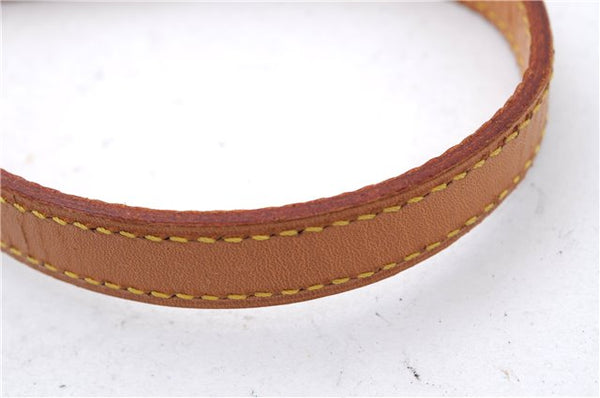 Authentic Louis Vuitton Leather Shoulder Strap Beige 39" LV 3597E