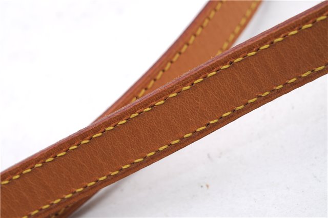 Authentic Louis Vuitton Leather Shoulder Strap Beige 39