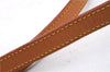 Authentic Louis Vuitton Leather Shoulder Strap Beige 39" LV 3597E