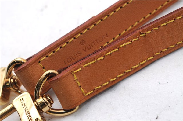 Authentic Louis Vuitton Leather Shoulder Strap Beige 39" LV 3597E