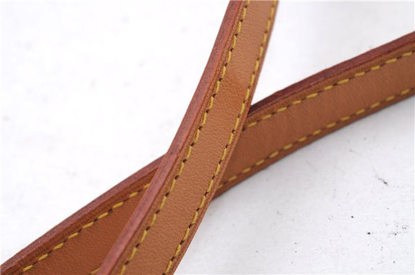 Authentic Louis Vuitton Leather Shoulder Strap Beige 39" LV 3597E