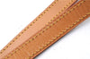 Authentic Louis Vuitton Leather Shoulder Strap Beige 39" LV 3597E