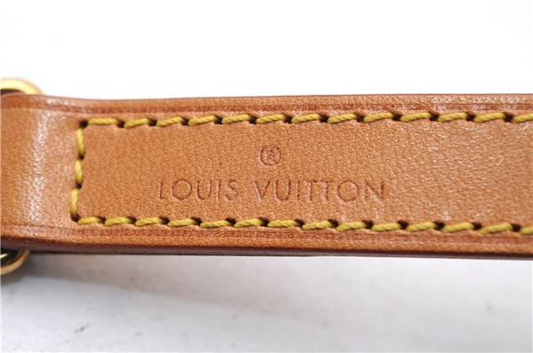 Authentic Louis Vuitton Leather Shoulder Strap Beige 39" LV 3597E