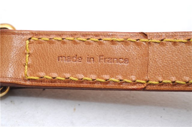 Authentic Louis Vuitton Leather Shoulder Strap Beige 39