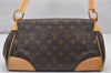 Authentic Louis Vuitton Monogram Beverly MM Shoulder Hand Bag M40121 LV 3598I