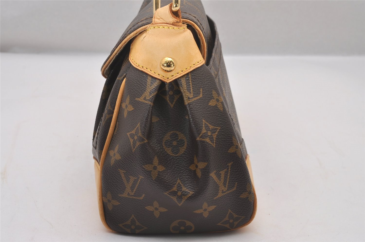 Authentic Louis Vuitton Monogram Beverly MM Shoulder Hand Bag M40121 LV 3598I