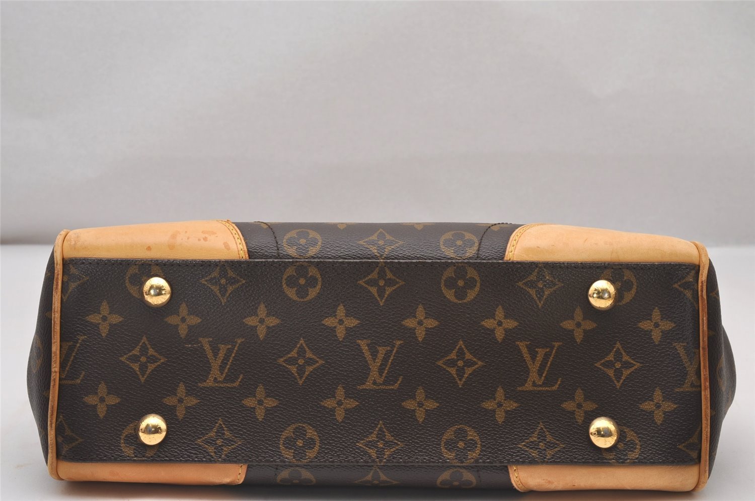 Authentic Louis Vuitton Monogram Beverly MM Shoulder Hand Bag M40121 LV 3598I