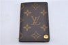 Auth Louis Vuitton Monogram Porte Cartes Credit Pression M60937 Card Case 3600F