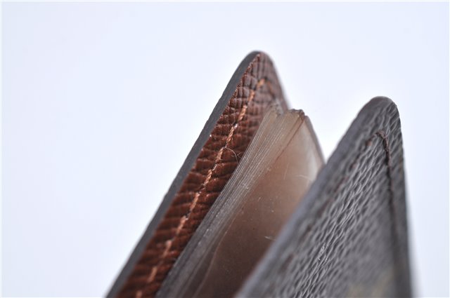 Auth Louis Vuitton Monogram Porte Cartes Credit Pression M60937 Card Case 3600F