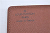 Auth Louis Vuitton Monogram Porte Cartes Credit Pression M60937 Card Case 3600F
