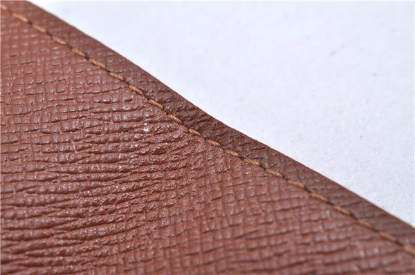 Auth Louis Vuitton Monogram Porte Cartes Credit Pression M60937 Card Case 3600F