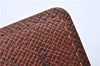 Auth Louis Vuitton Monogram Porte Cartes Credit Pression M60937 Card Case 3600F